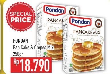 Promo Harga PONDAN Pancake/Crepes Mix  - Hypermart