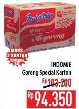 Promo Harga INDOMIE Mi Goreng Spesial per 40 pcs 85 gr - Hypermart