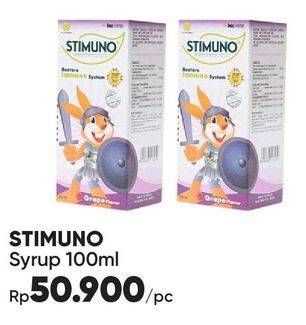 Promo Harga STIMUNO Restores Immunes Syrup 100 ml - Guardian