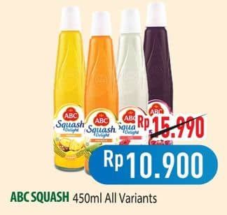 Promo Harga ABC Syrup Squash Delight All Variants 460 ml - Hypermart