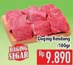 Promo Harga Daging Rendang Sapi per 100 gr - Hypermart