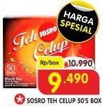 Promo Harga Sosro Teh Celup 50 pcs - Superindo