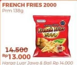 Promo Harga SIANTAR TOP FRENCH FRIES 2000 Kentang Goreng 138 gr - Alfamart