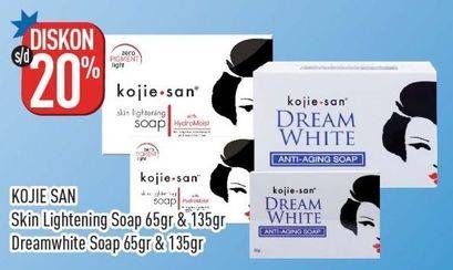 Promo Harga Kojie San Skin Lightening Soap/Kojie San Dream White Soap  - Hypermart