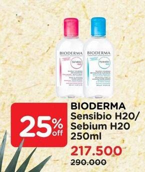 Promo Harga Bioderma Sensibio/Sebium H20  - Watsons