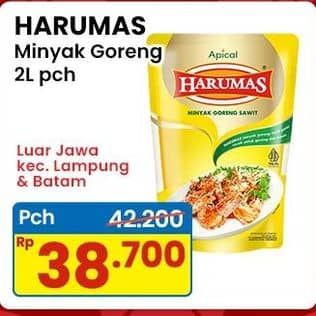 Promo Harga Harumas Minyak Goreng 2000 ml - Indomaret