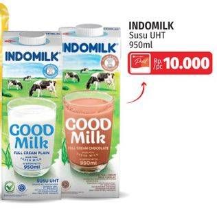 Promo Harga Indomilk Susu UHT 950 ml - LotteMart