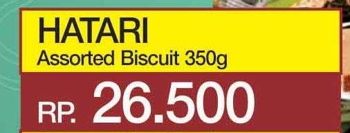 Promo Harga ASIA HATARI Assorted Biscuits 350 gr - Yogya