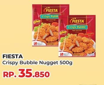 Promo Harga Fiesta Naget Crispy Bubble 500 gr - Yogya