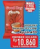 Promo Harga Good Day Instant Coffee 3 in 1 Mocacinno per 10 sachet 20 gr - Hypermart