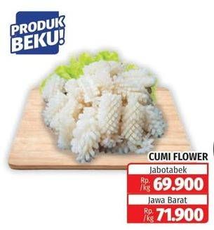 Promo Harga Cumi Cumi Flower  - Lotte Grosir