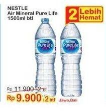 Promo Harga NESTLE Pure Life Air Mineral 1500 ml - Indomaret