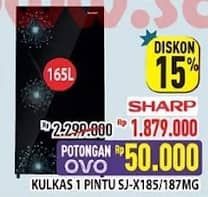 Promo Harga Sharp SJ-X185/187MG  - Hypermart