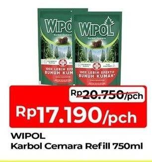 Promo Harga Wipol Karbol Wangi Cemara 750 ml - TIP TOP