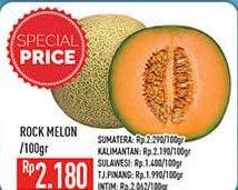 Promo Harga Rock Melon per 100 gr - Hypermart