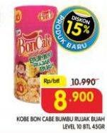 Promo Harga Kobe Bon Cabe Bubuk Cabe Rujak Buah Level 10 45 gr - Superindo