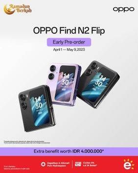 Promo Harga Oppo Find N2 Flip  - Erafone