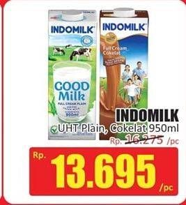 Promo Harga Indomilk Susu UHT All Variants 950 ml - Hari Hari
