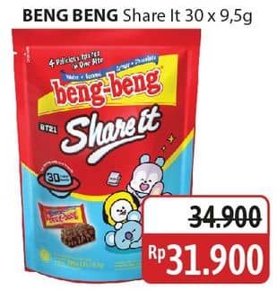 Promo Harga Beng-beng Share It per 30 pcs 9 gr - Alfamidi