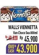 Promo Harga WALLS Ice Cream Viennetta Choco Vanila 800 ml - Hypermart