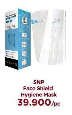 Promo Harga SNP Face Shield Hygiene  - Watsons