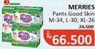 Promo Harga Merries Pants Good Skin L30, M34, XL26 26 pcs - Alfamidi