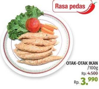 Promo Harga Otak-otak Ikan per 100 gr - LotteMart