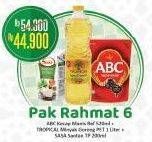 Promo Harga Pak Rahmat 6 (ABC Kecap Manis + Tropical Minyak Goreng + Sasa Santan Cair)  - Alfamart