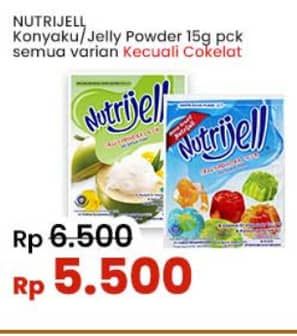 Promo Harga Nutrijell Jelly Powder Kecuali Coklat 15 gr - Indomaret