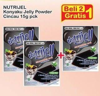 Promo Harga NUTRIJELL Jelly Powder Cincau 15 gr - Indomaret