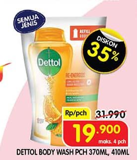 Promo Harga Dettol Body Wash All Variants 370 ml - Superindo