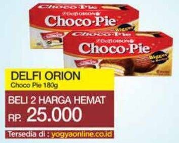 Promo Harga DELFI Orion Choco Pie per 6 pcs 30 gr - Yogya