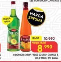 Promo Harga Freiss Syrup Squash/Freiss Syrup   - Superindo