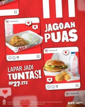 Promo Harga KFC Jagoan  Puas  - KFC