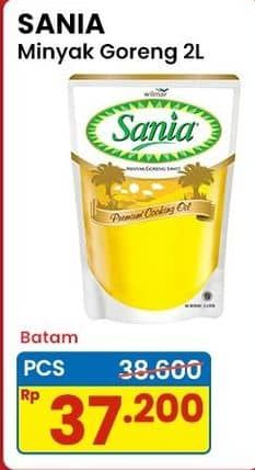 Promo Harga Sania Minyak Goreng 2000 ml - Indomaret