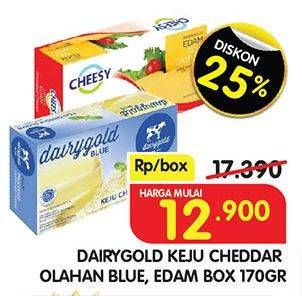 Dairygold Blue Keju Cheddar Olahan/Cheesy Edam Cheese