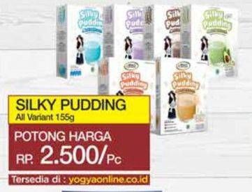 Promo Harga Silky Pudding Puding Bertekstur Lembut All Variants 155 gr - Yogya