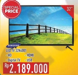 Promo Harga SAMSUNG UA32N4003 LED TV 32"  - Hypermart