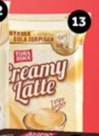 Promo Harga Torabika Creamy Latte per 10 sachet 25 gr - Carrefour