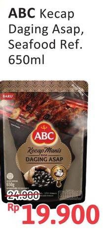Promo Harga ABC Kecap Manis Daging Asap/Rasa Seafood  - Alfamidi