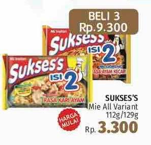 Promo Harga Sukses's Mie Isi 2  - LotteMart