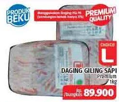 Promo Harga CHOICE L Daging Giling Sapi Premium 1 kg - Lotte Grosir