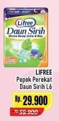 Promo Harga Lifree Popok Perekat Daun Sirih L6 6 pcs - Alfamart