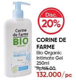 Promo Harga CORINE DE FARME Bio Organic Sensitive 250 ml - Guardian