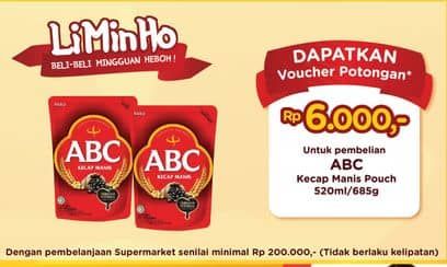Promo Harga ABC Kecap Manis 520 ml - Yogya