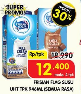 Promo Harga Frisian Flag Susu UHT Purefarm All Variants 946 ml - Superindo