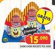 Promo Harga Choki-choki Cokelat Rocket 24 gr - Superindo