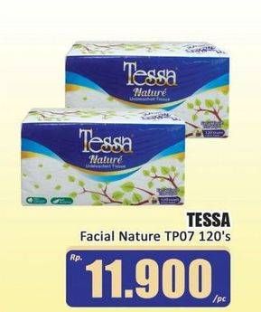 Promo Harga Tessa Facial Tissue TP 07 120 sheet - Hari Hari