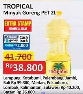 Promo Harga Tropical Minyak Goreng 2000 ml - Alfamart