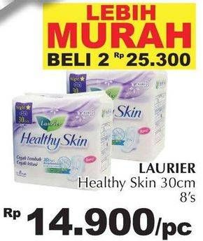 Promo Harga Laurier Healthy Skin Night Wing 30cm 8 pcs - Giant